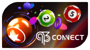 93Connect logo with network theme
