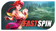 FastSpin slot provider logo with fast motion icon