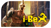 Ibex slot provider logo with blue and white colors