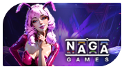 Naga Games slot provider logo with dragon icon