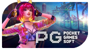 PGSoft slot provider logo with colorful design