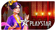 Playstar slot provider logo with star icon and purple background