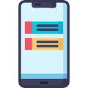 Pulsa Provider icon showing mobile phone with signal bars